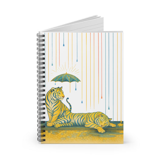 "Color in the Storm" | Spiral Notebook