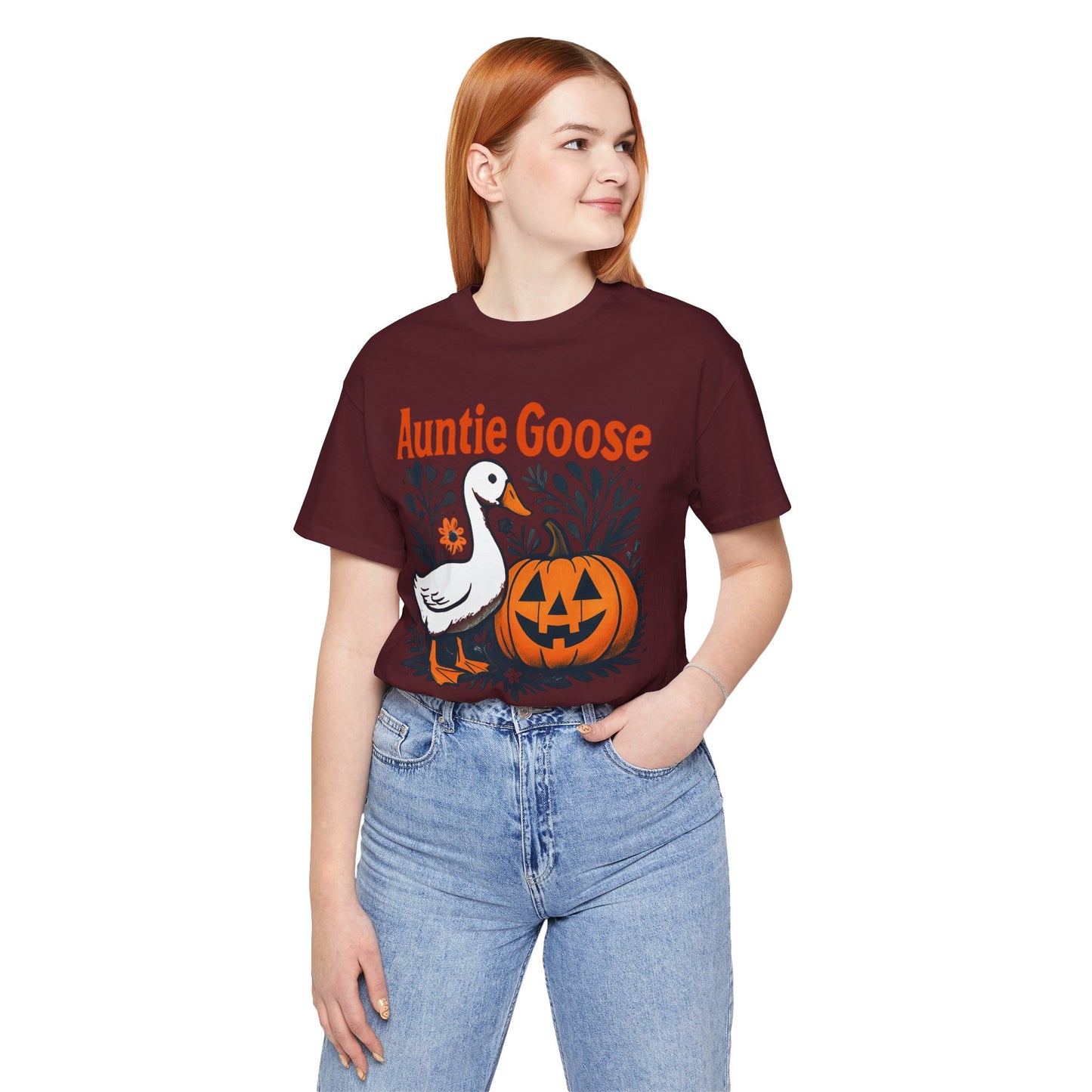 Auntie Goose Halloween | Jersey Tee