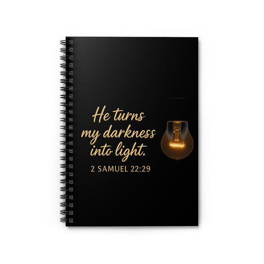 Light in the Darkness | Spiral Notebook
