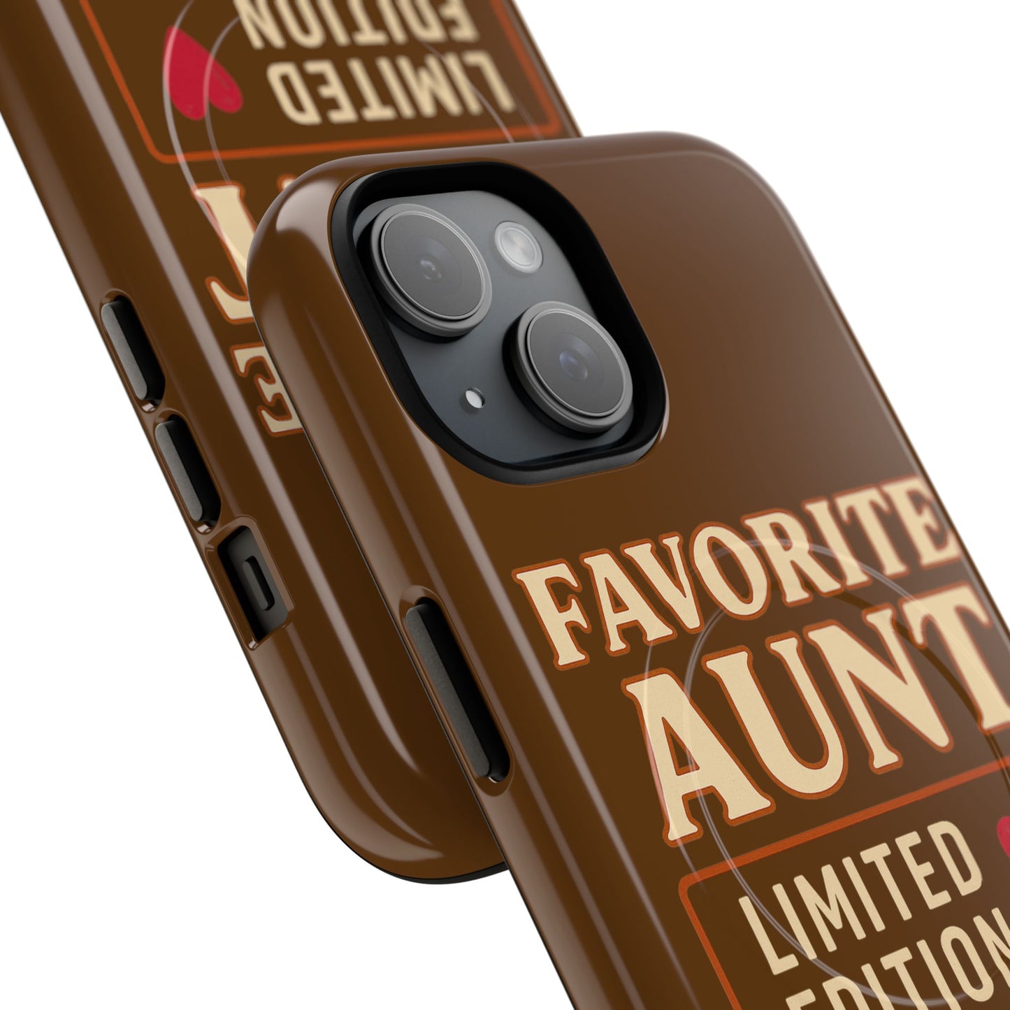 "Aunt Life Red Heart Edition" | Tough Phone Case