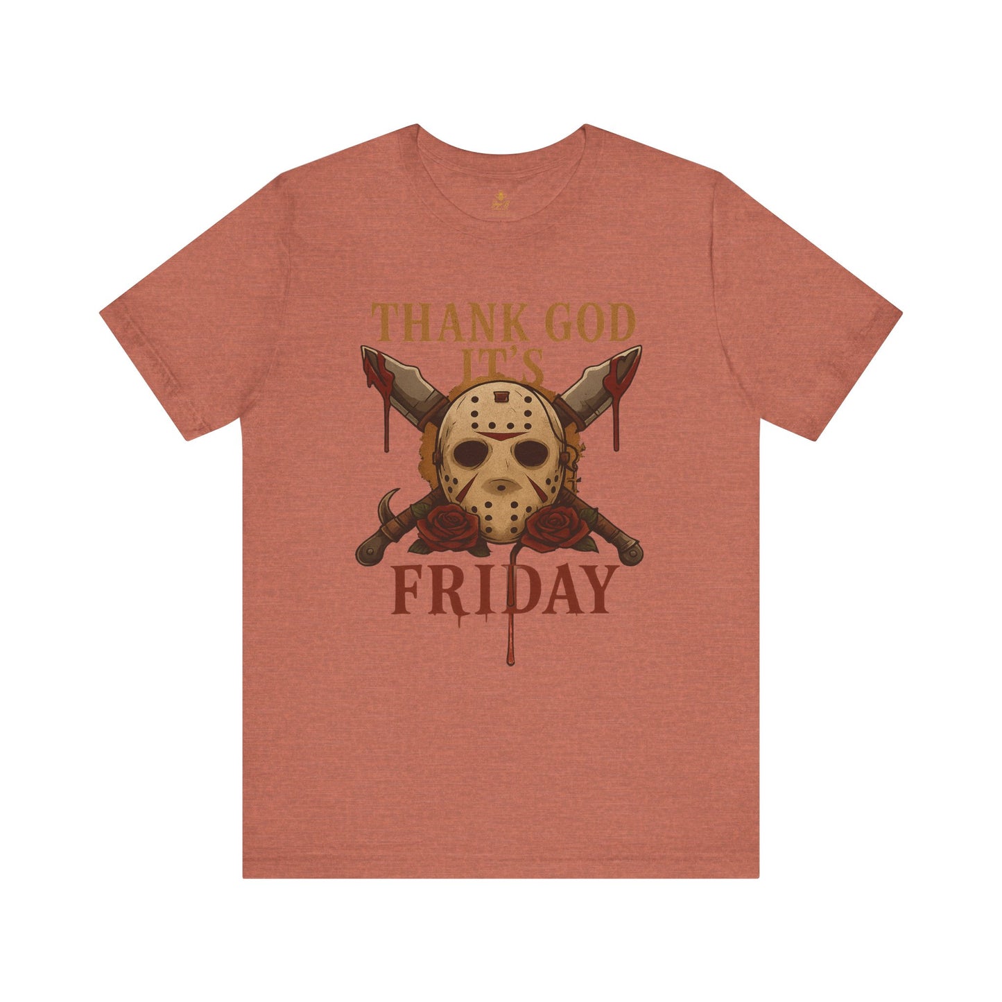 "Thank God It’s Friday – Horror Rose Edition" | Jersey Tee