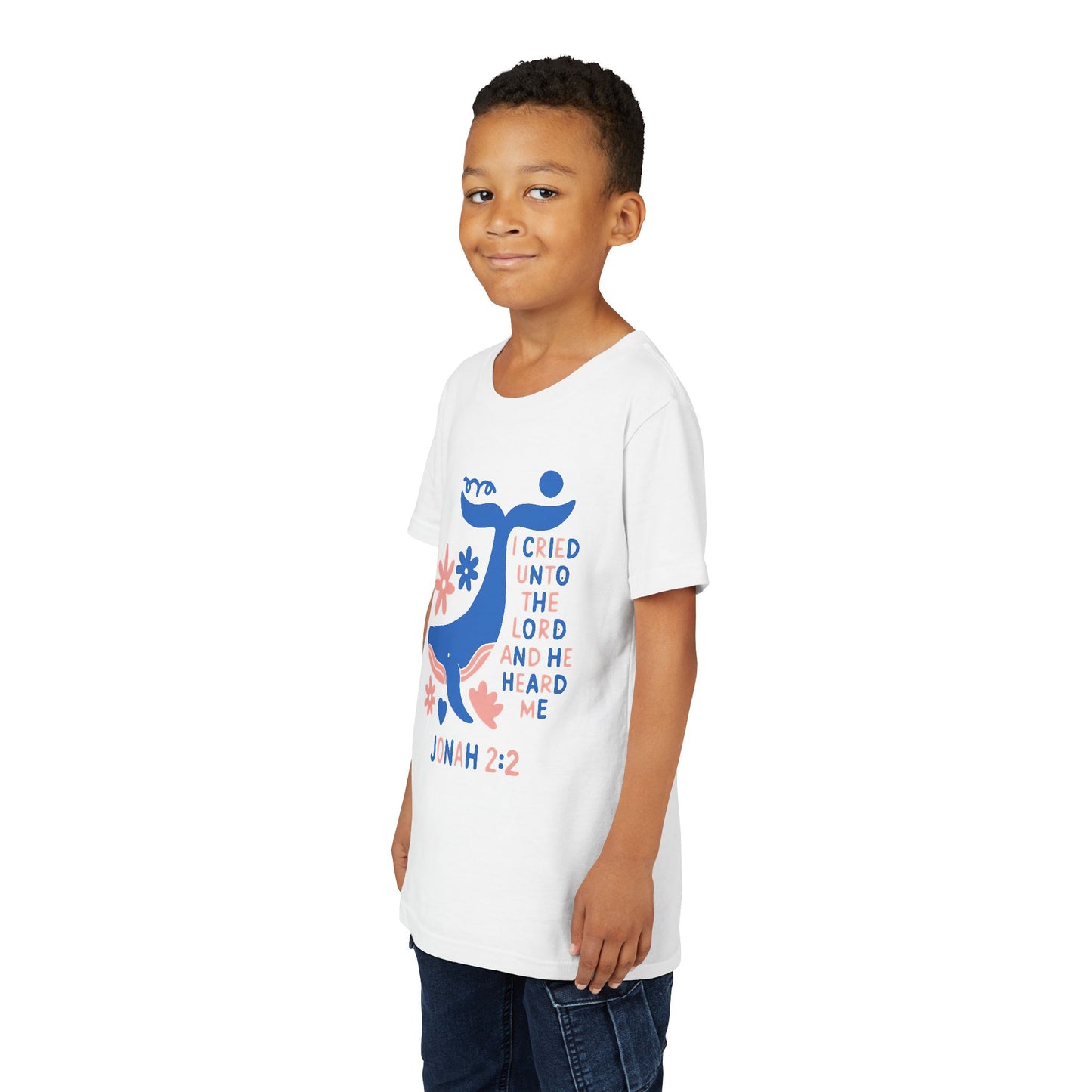 Faith & Fun Whale Scripture | Kids Tee