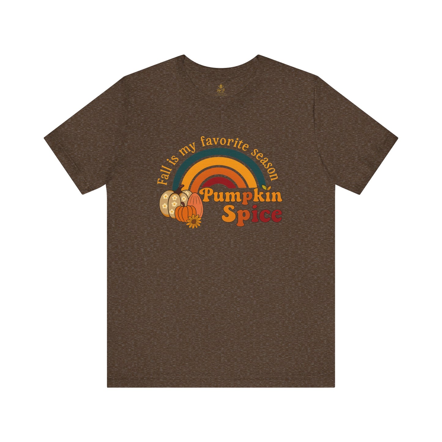 Fall is My Favorite Season Retro Pumpkin Spice Shirt | Jersey Tee