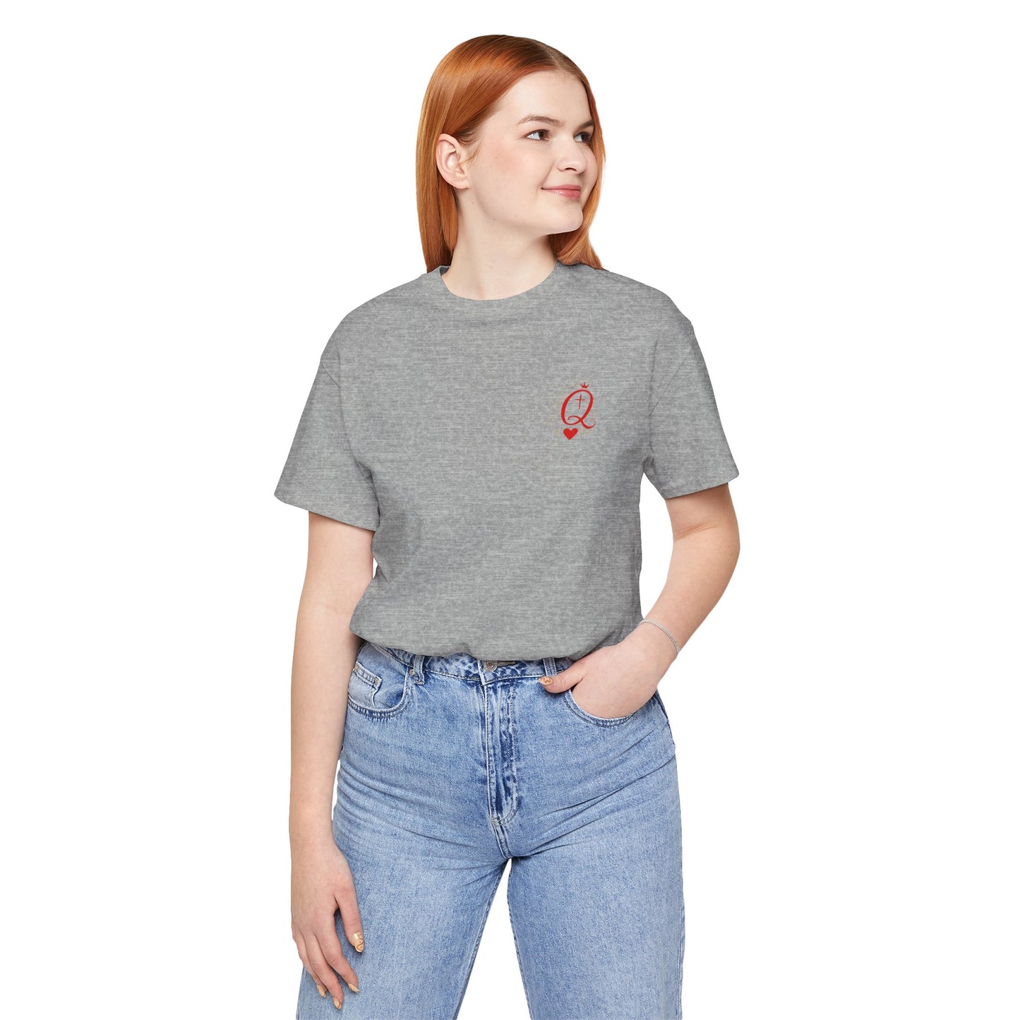 Queen of Hearts – Royal Grace | Jersey Tee