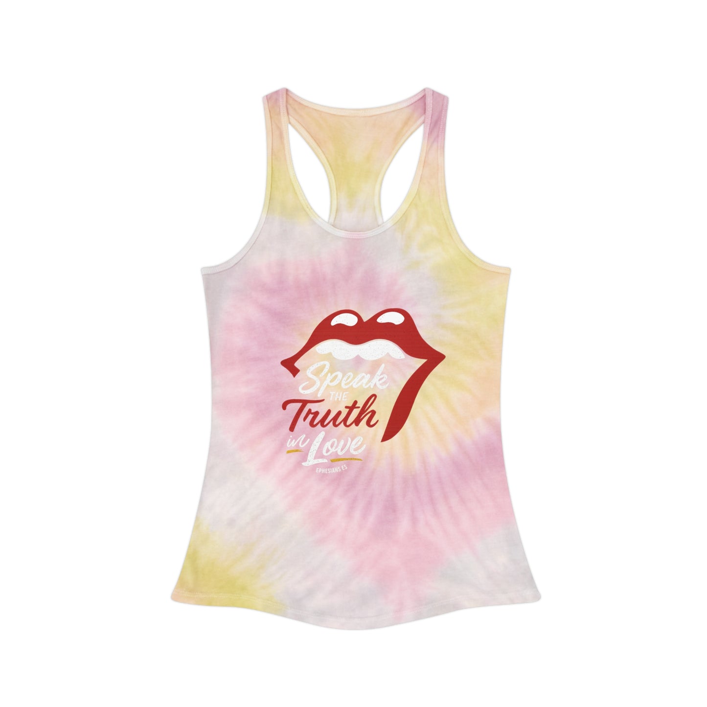 Speak the Truth Lip | Racerback Tank