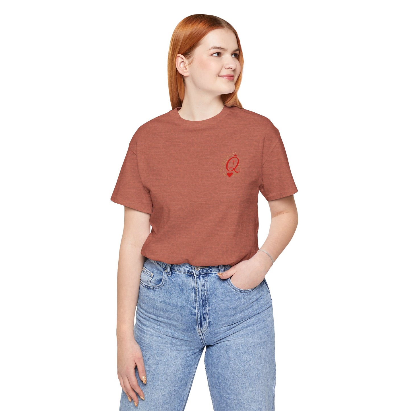 Queen of Hearts – Royal Grace | Jersey Tee