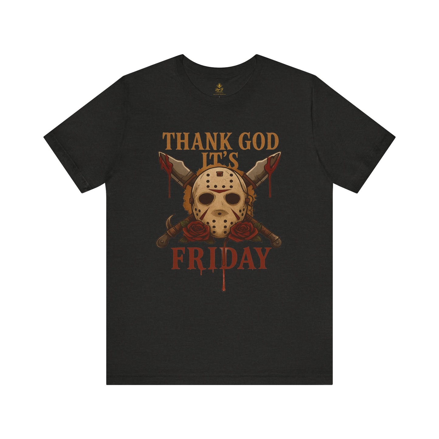 "Thank God It’s Friday – Horror Rose Edition" | Jersey Tee