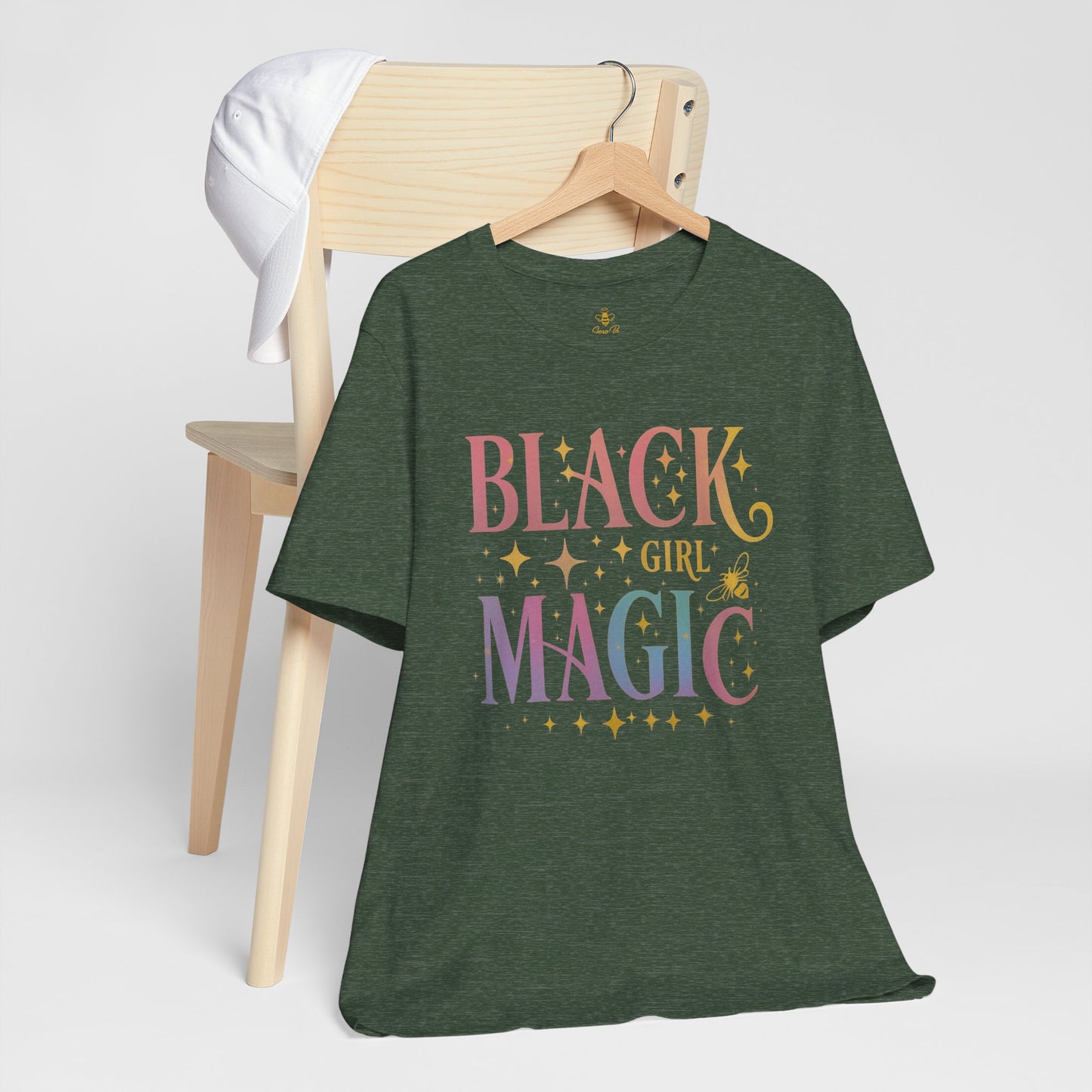 Black Girl Magic – Radiate Power & Grace | Jersey Tee