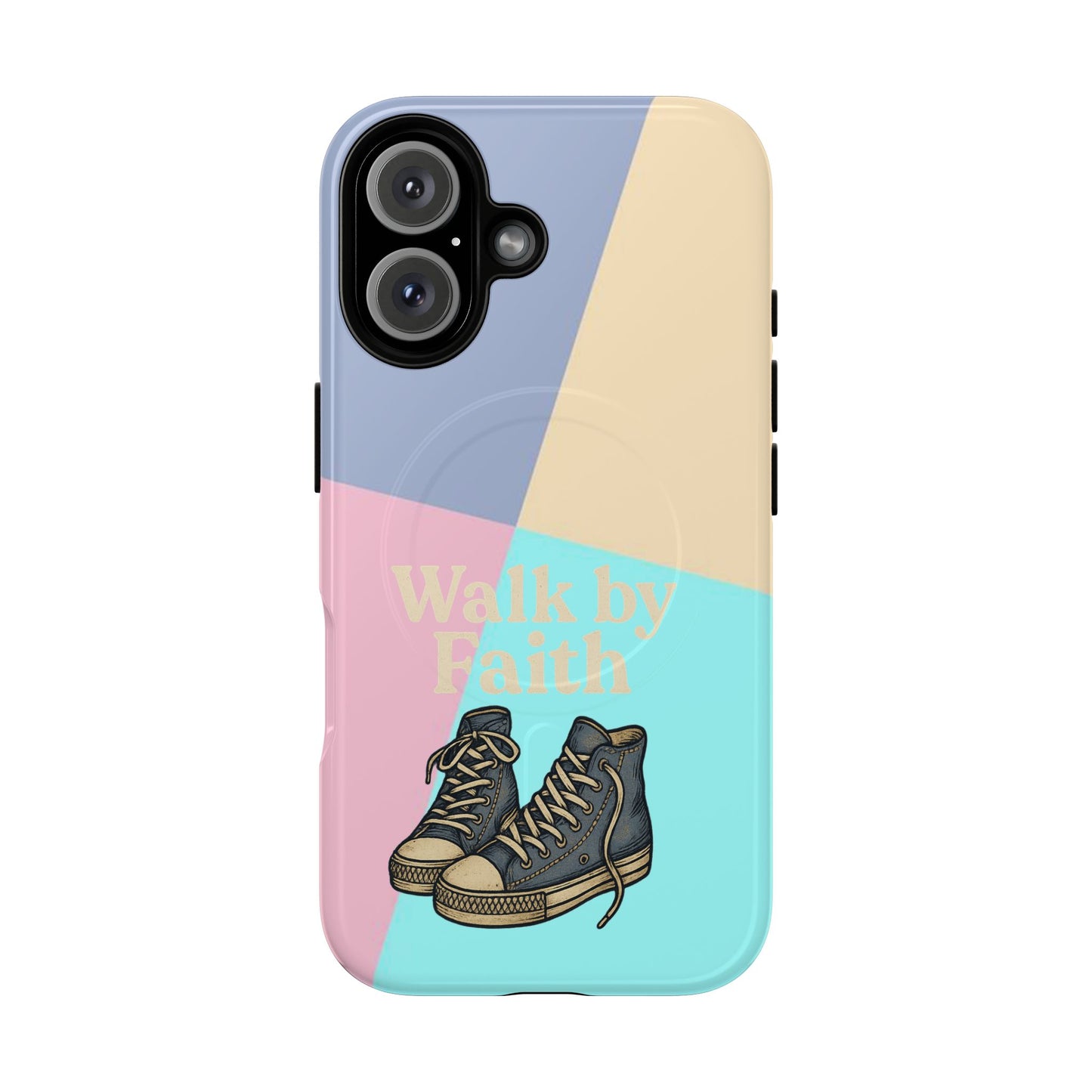 Walk by Faith – Vintage Sneakers | Tough Phone Case