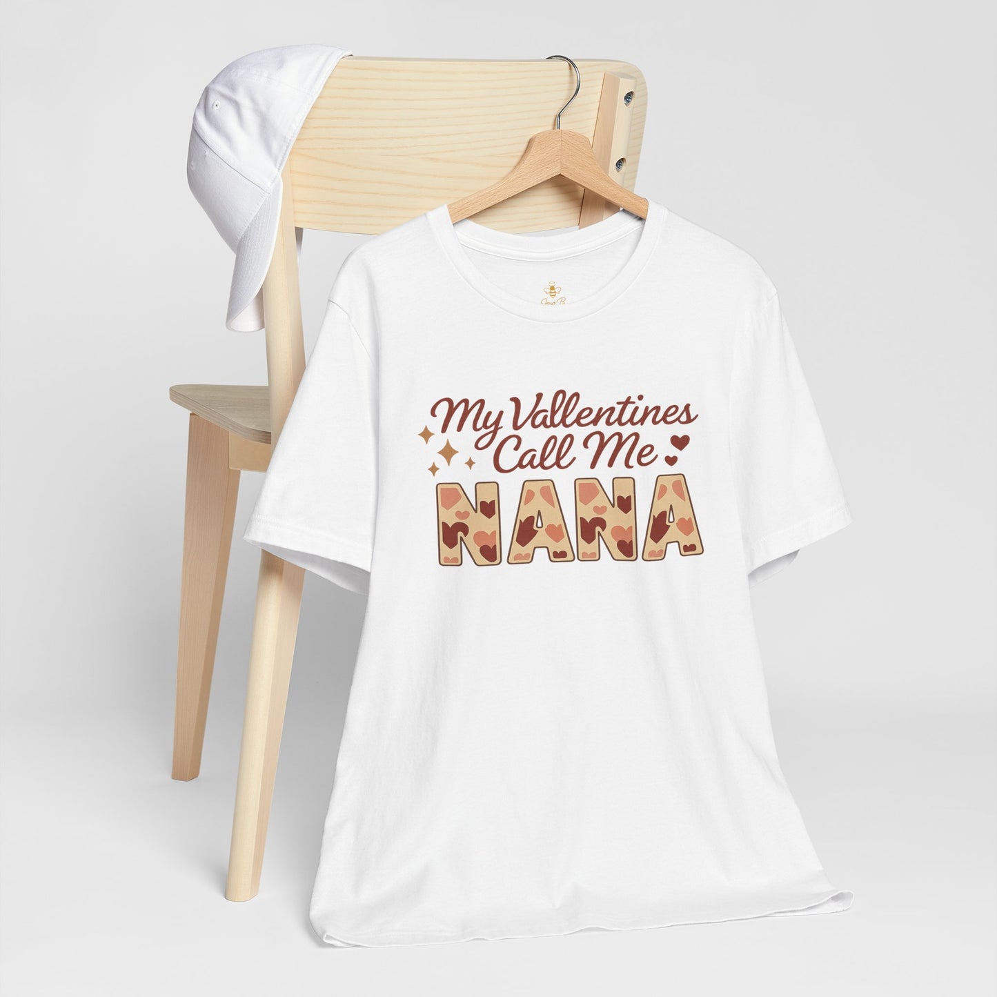 "My Valentines Call Me Nana" | Jersey Tee