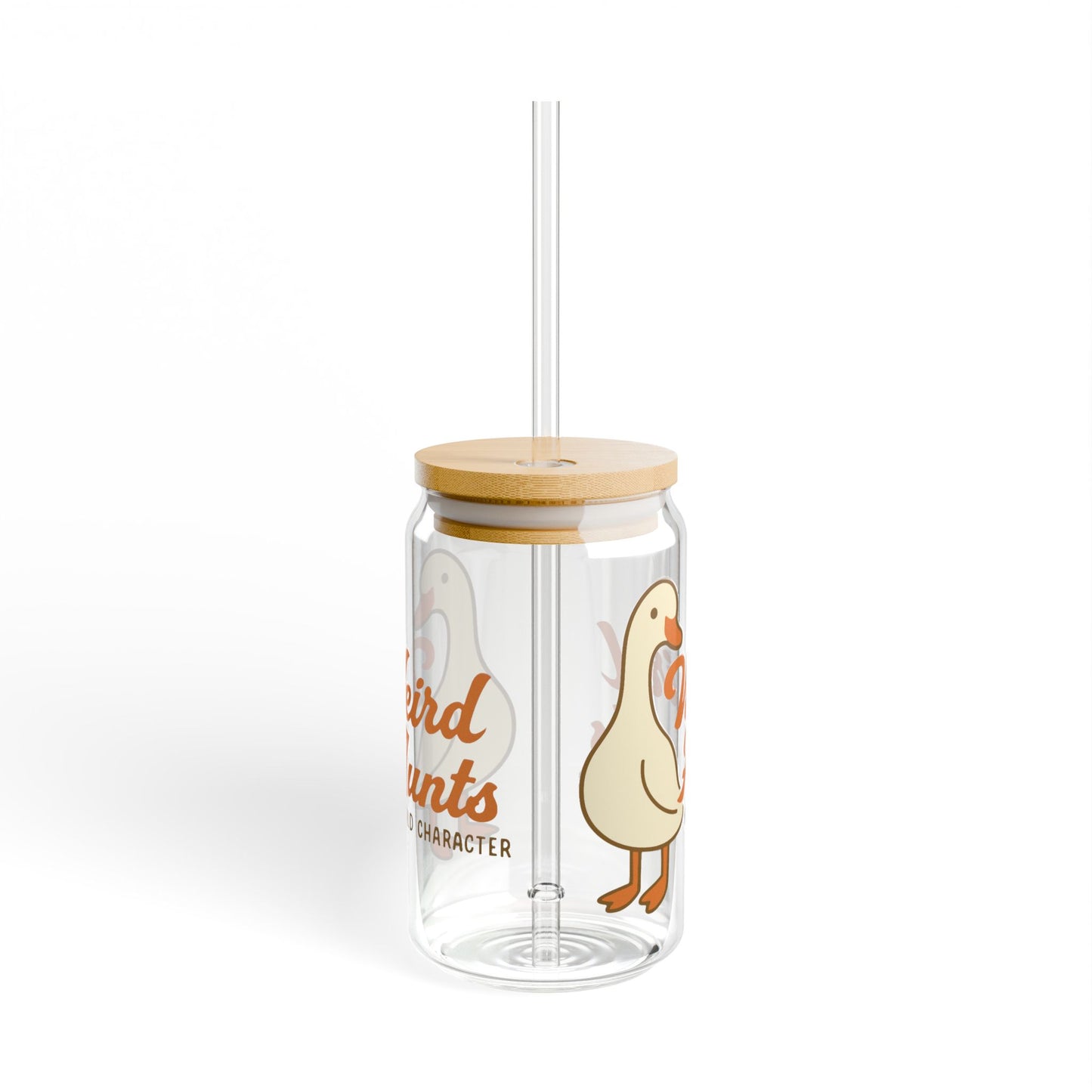 Weird Aunts Build Character | Glass 16oz