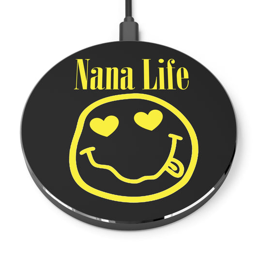 Nana Life Smiley Face | Wireless Charging Pad