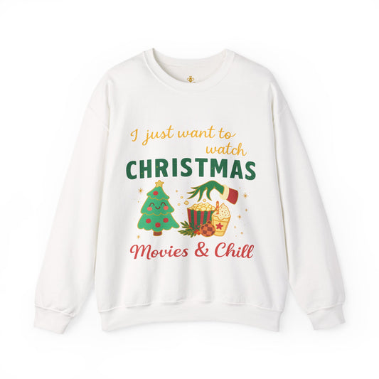 "Christmas Movies & Chill" | Sweater