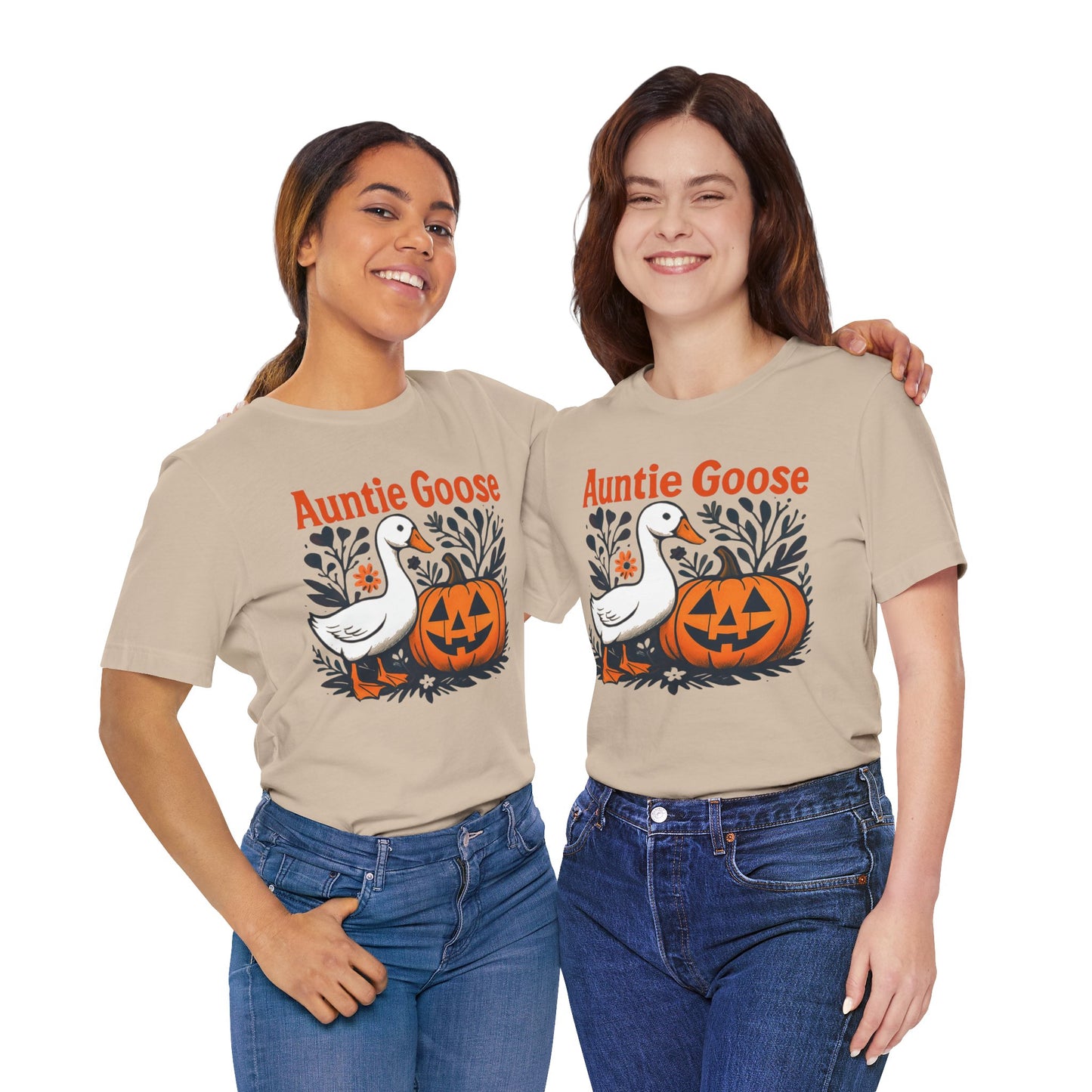 Auntie Goose Halloween | Jersey Tee