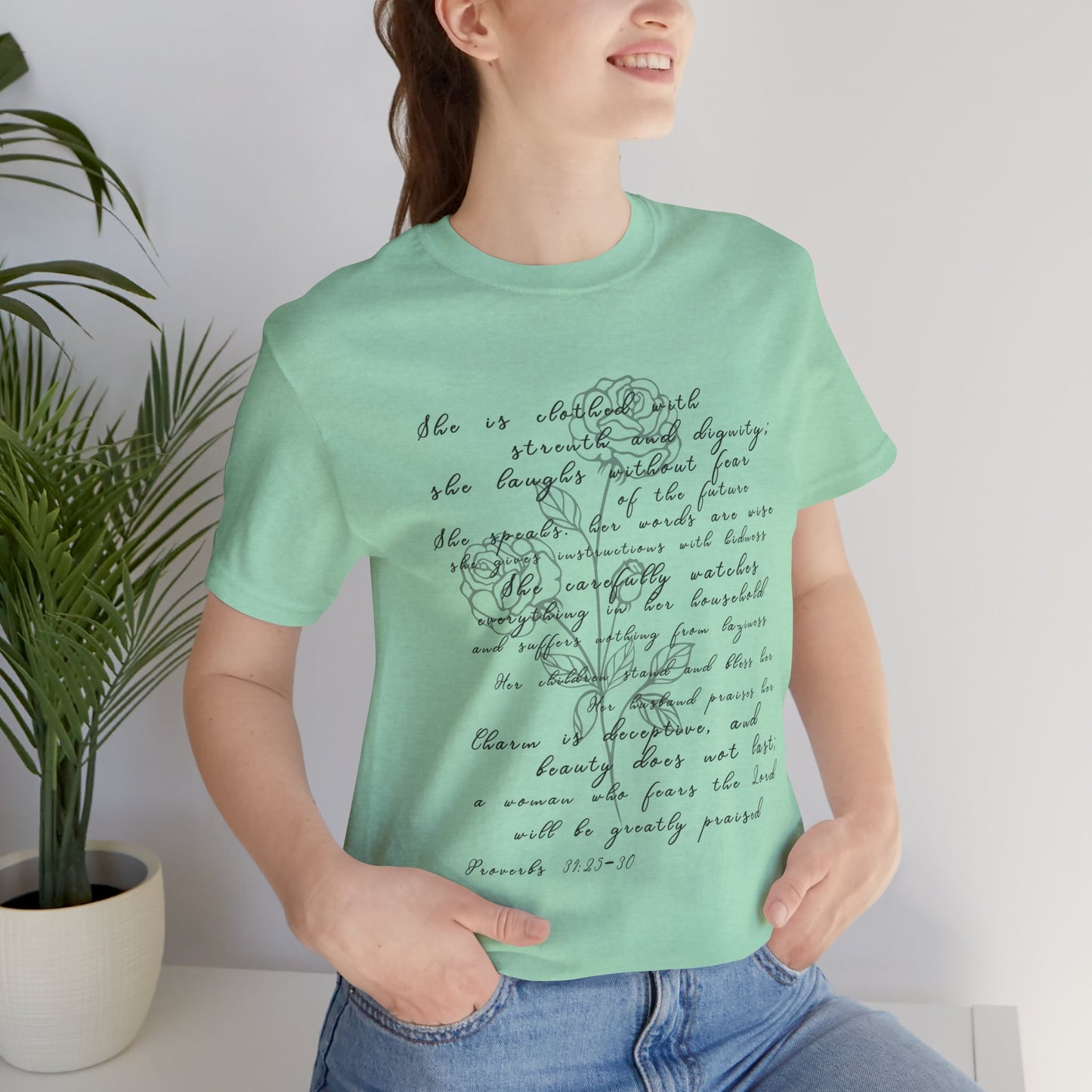 Proverbs 31 Woman | Jersey Tee