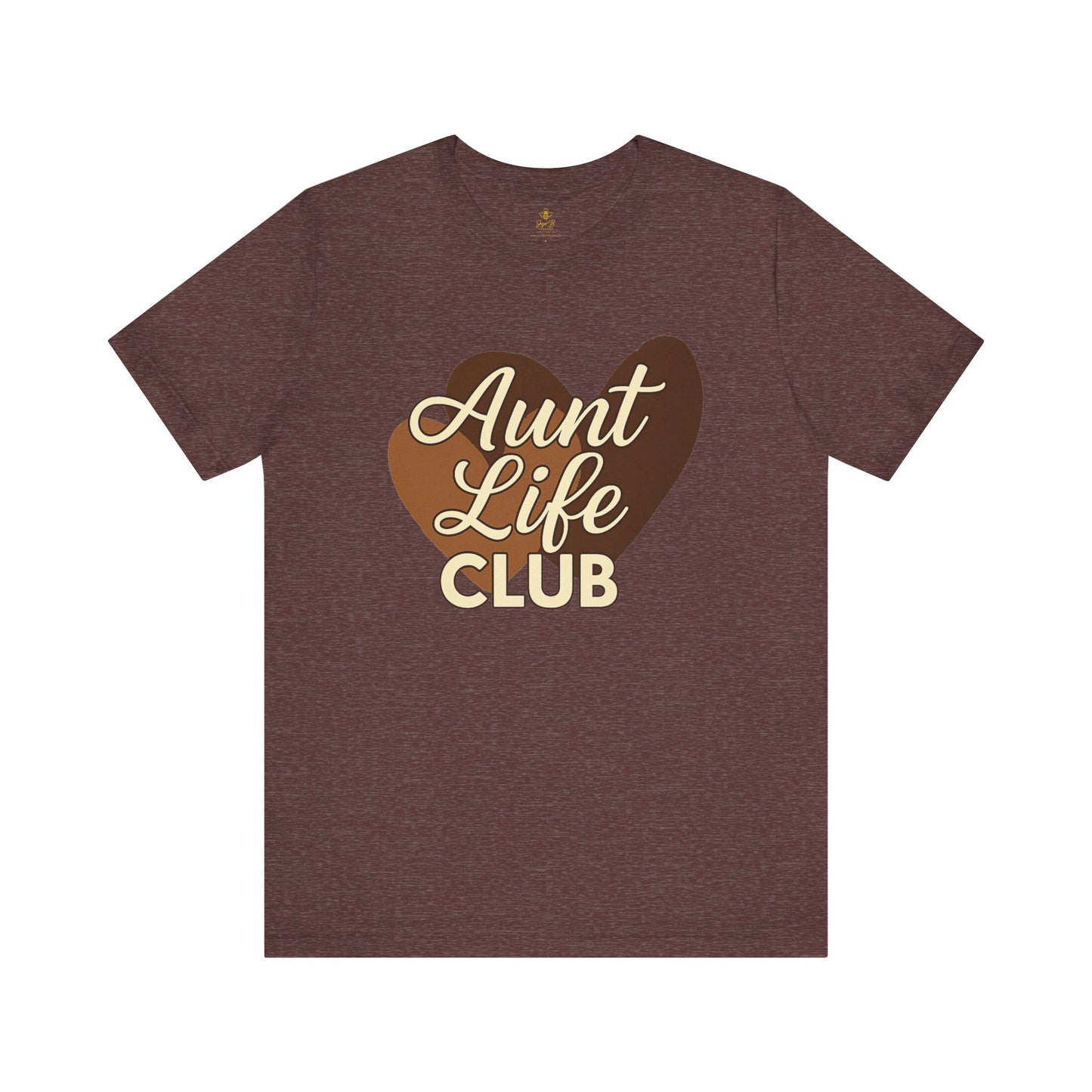 Aunt Life Club Heart Edition | Jersey Tee