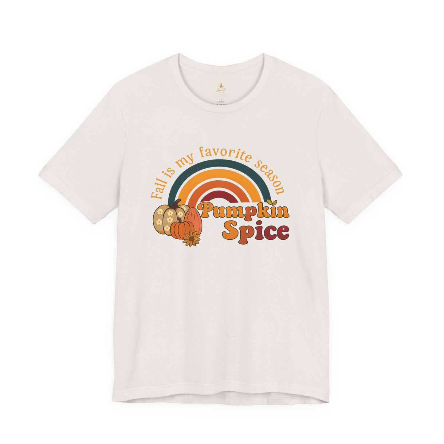 Fall is My Favorite Season Retro Pumpkin Spice Shirt | Jersey Tee