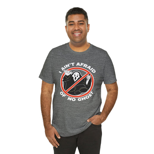 “I Ain’t Afraid of No Ghostface” Halloween | Jersey Tee